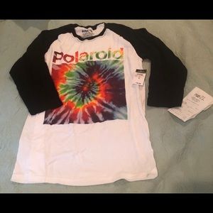 Polaroid t shirt. Size small